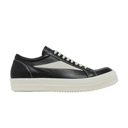 Винтажные кроссовки Rick Owens Lido 'Black Milk' черного цвета