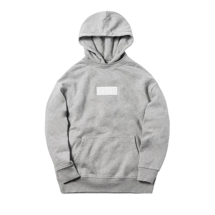 Худи Kith Classic Logo Williams II, серый меланж