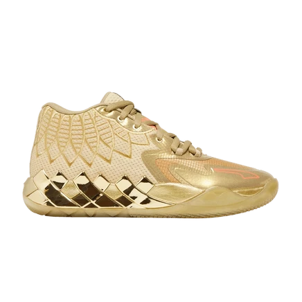 Кроссовки Puma MB.01 «Golden Child», золотистые