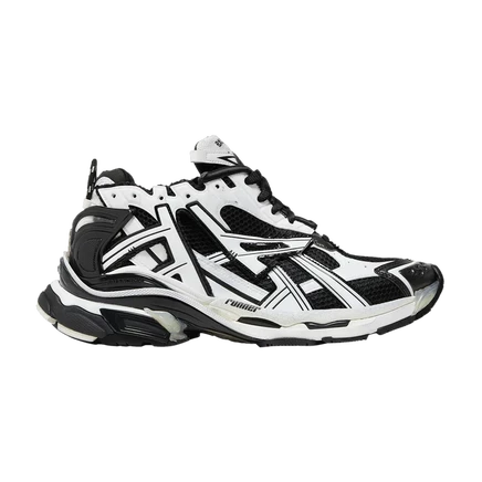 Кроссовки Balenciaga Runner, черно-белые