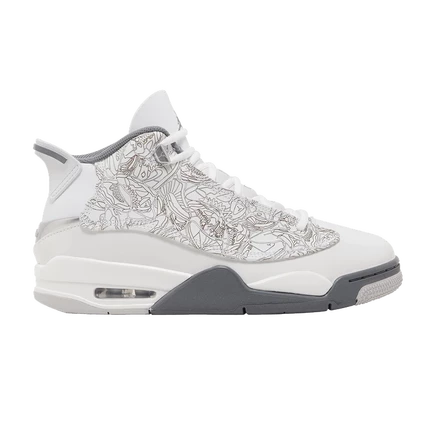 Air Jordan Dub Zero 'White Cool Grey' white