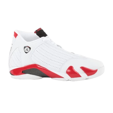 Кроссовки Air Jordan 14 OG Candy Cane 1999, белые