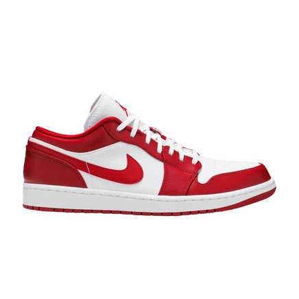 Кроссовки air jordan 1 low gym red, красные