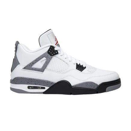 Кроссовки Air Jordan 4 Retro White Cement 2012, белые