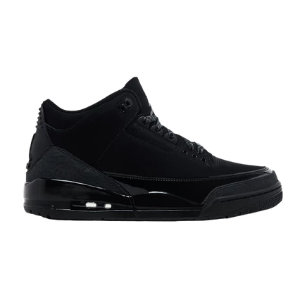 Мужские кроссовки Air Jordan 3 Retro «Black Cat», черные