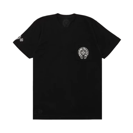 Футболка Chrome Hearts Horseshoe Gradient, черная