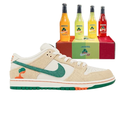 Кроссовки Jarritos x Nike SB Dunk Low Special Box, кремовые