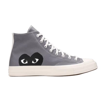 Кеды Converse Chuck 70 High Comme des Garçons PLAY, серые
