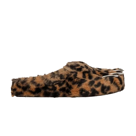 Мужские мюли Bravest Studios Leopard, оранжевые