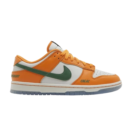 Флоридский университет A&M x Кроссовки Nike Dunk Low 'Rattlers' оранжевого цвета