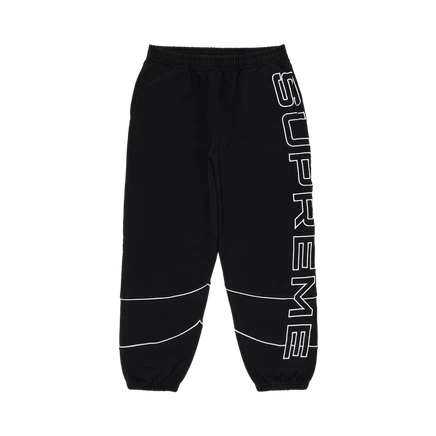 Спортивные штаны Supreme Paneled Sweatpant, черные