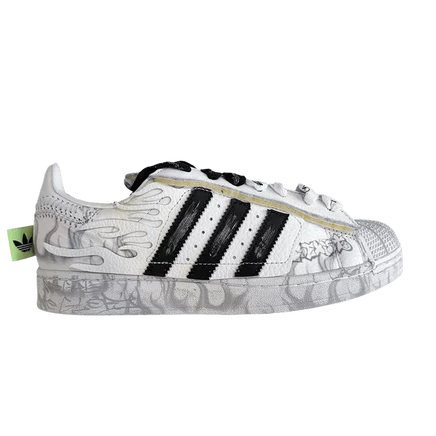 Кроссовки Adidas Superstar 2 Hellstar, белые