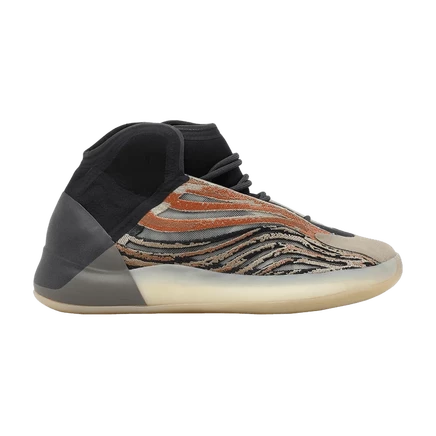 Кроссовки Adidas Yeezy Quantum Flash Orange, оранжевые