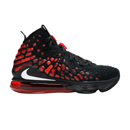 Кроссовки Nike LeBron 17 Infrared VI, черные