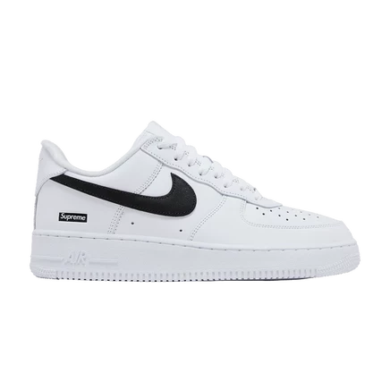 Кроссовки Nike Air Force 1 Low Supreme «Box Logo», белые