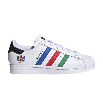 Кроссовки Adidas Superstar J, белые