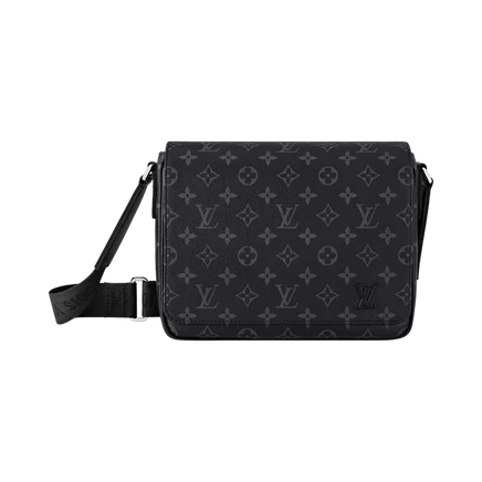 Louis Vuitton District Pm 'Черная монограмма на холсте Eclipse' черный