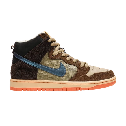 Кроссовки Nike Dunk High «TurDUNKen» Concepts, коричневые