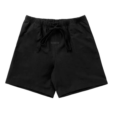 Баскетбольная майка Fear of God Essentials короткая 'Jet Black' черного цвета