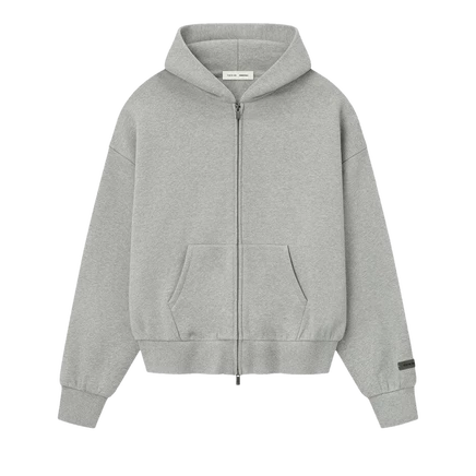 Худи Fear Of God Essentials Classic Fleece, серый меланж