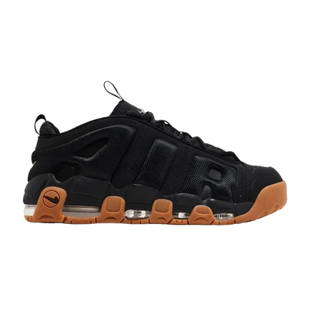 Кроссовки Nike Air More Uptempo Low, черно-коричневые