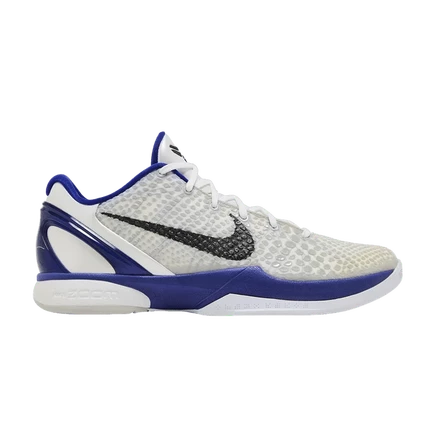 Кроссовки nike zoom kobe 6 concord, белые