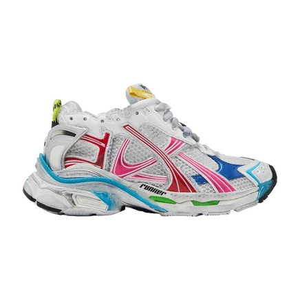 Женские кроссовки Balenciaga Runner, белые/мультиколор