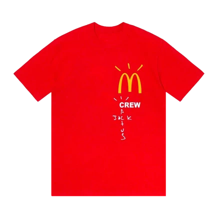 Футболка Cactus Jack от Трэвиса Скотта x McDonald's Crew 