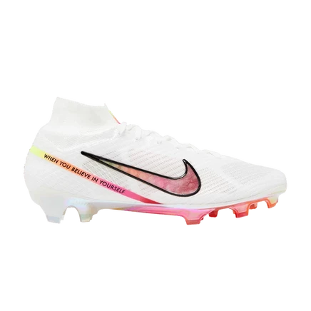 Бутсы Nike x Rashford Superfly 9, белые