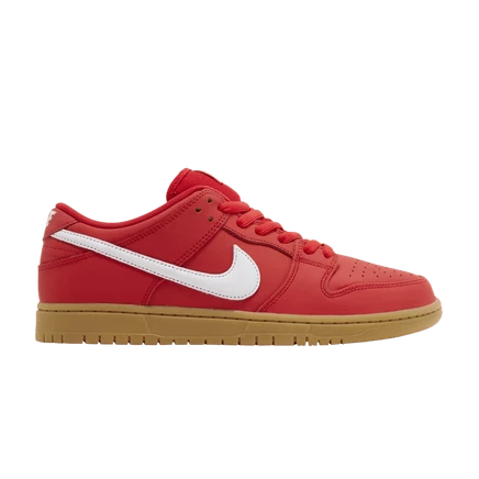 Кроссовки Nike Dunk Low Pro SB University Red Gum, красные