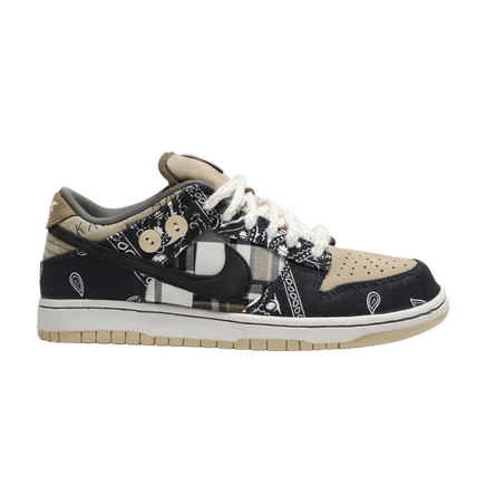 Кроссовки Nike Dunk Low Travis Scott «Cactus Jack», черные