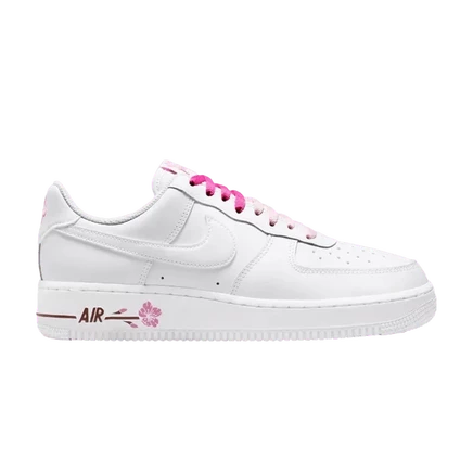 Кроссовки Nike Wmns Air Force 1 Low 'Вишневый цвет' белого цвета