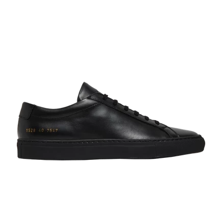 Кроссовки Common Projects Achilles Low, черные