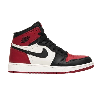 Air Jordan 1 Ретро-туфли на высоком каблуке с круглым носком, красные