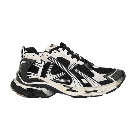 Кроссовки для бега Balenciaga 'White Black' белые