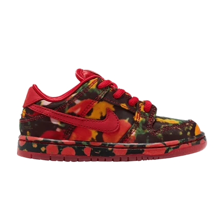 Кроссовки Nike Dunk Low SB TD «Poppy Field», красные