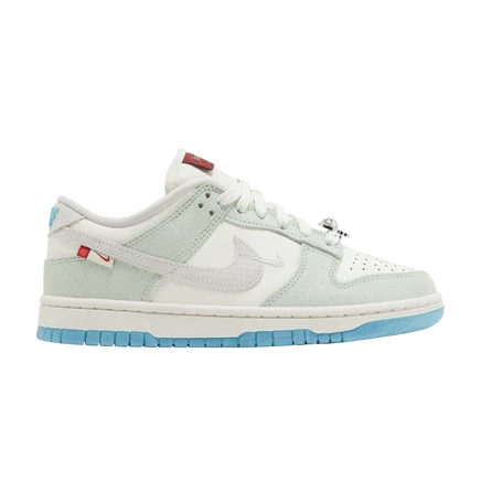 Женские кроссовки Nike Dunk Low LX Year of the Dragon, зеленые