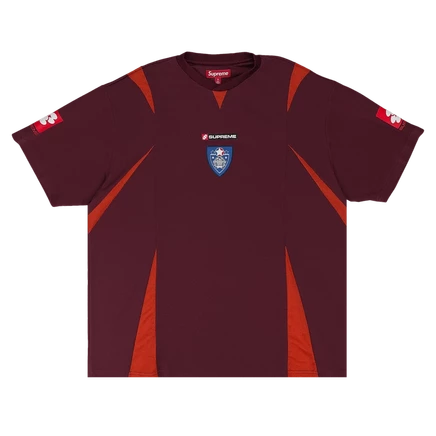 Мужская футбольная майка Supreme Crest Soccer, бордовая