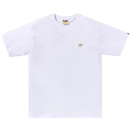 Футболка BAPE Milo Bape Sta One Point 'White' белая
