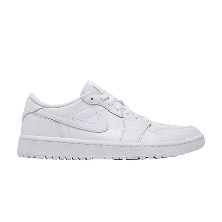 Кроссовки Air Jordan 1 Low Golf «Triple White», белые