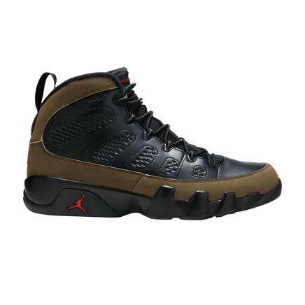 Мужские кроссовки Air Jordan 9 Retro Olive 2012, черные
