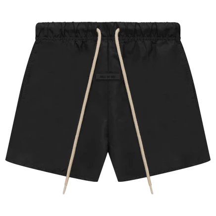 Мужские шорты Fear Of God Essentials Running Short, черные