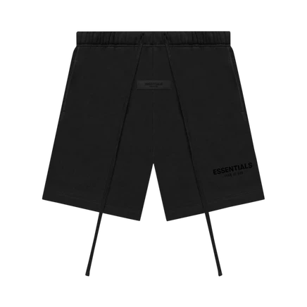 Шорты Fear of God Essentials Stretch Limo, черные
