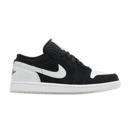 Кроссовки Air Jordan 1 Low SE «Diamond», черные