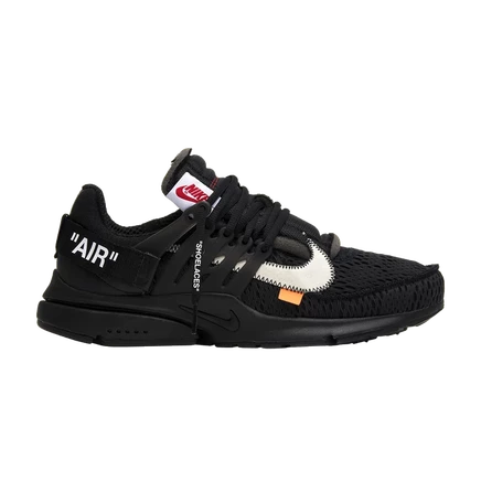 Кроссовки Nike Off-White x Air Presto, черные