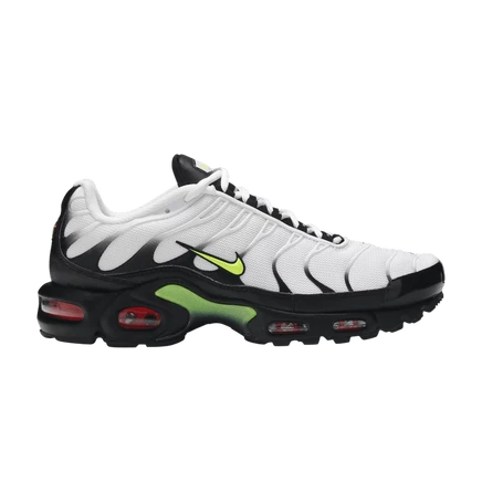 Кроссовки Nike Air Max Plus 'Black Volt' белого цвета