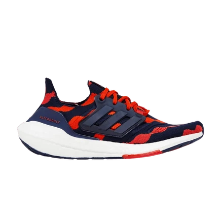 Женские кроссовки Adidas x Marimekko UltraBoost 22, красные