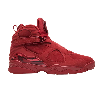 Женские кроссовки Air Jordan 8 «Valentine's Day», красные