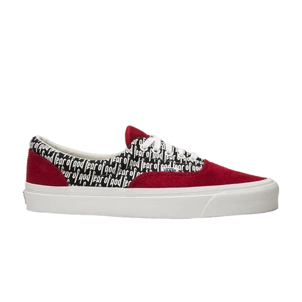 Мужские кеды Vans x Fear of God Era 95 DX, красные