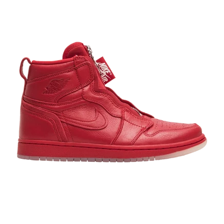 Женские кроссовки Air Jordan 1 Retro High Zip, красные